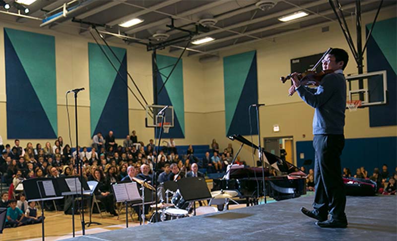 Juilliard artists visits to inspire a generation of students | Nord Anglia Education - Juilliard artists visits to inspire a generation of students