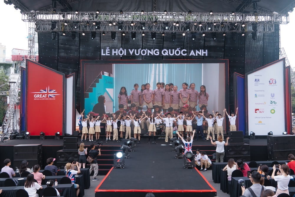 Our students take the stage by storm at the UK Festival 2023 | British International School in Hanoi - Our students take the stage by storm at the UK Festival 2023