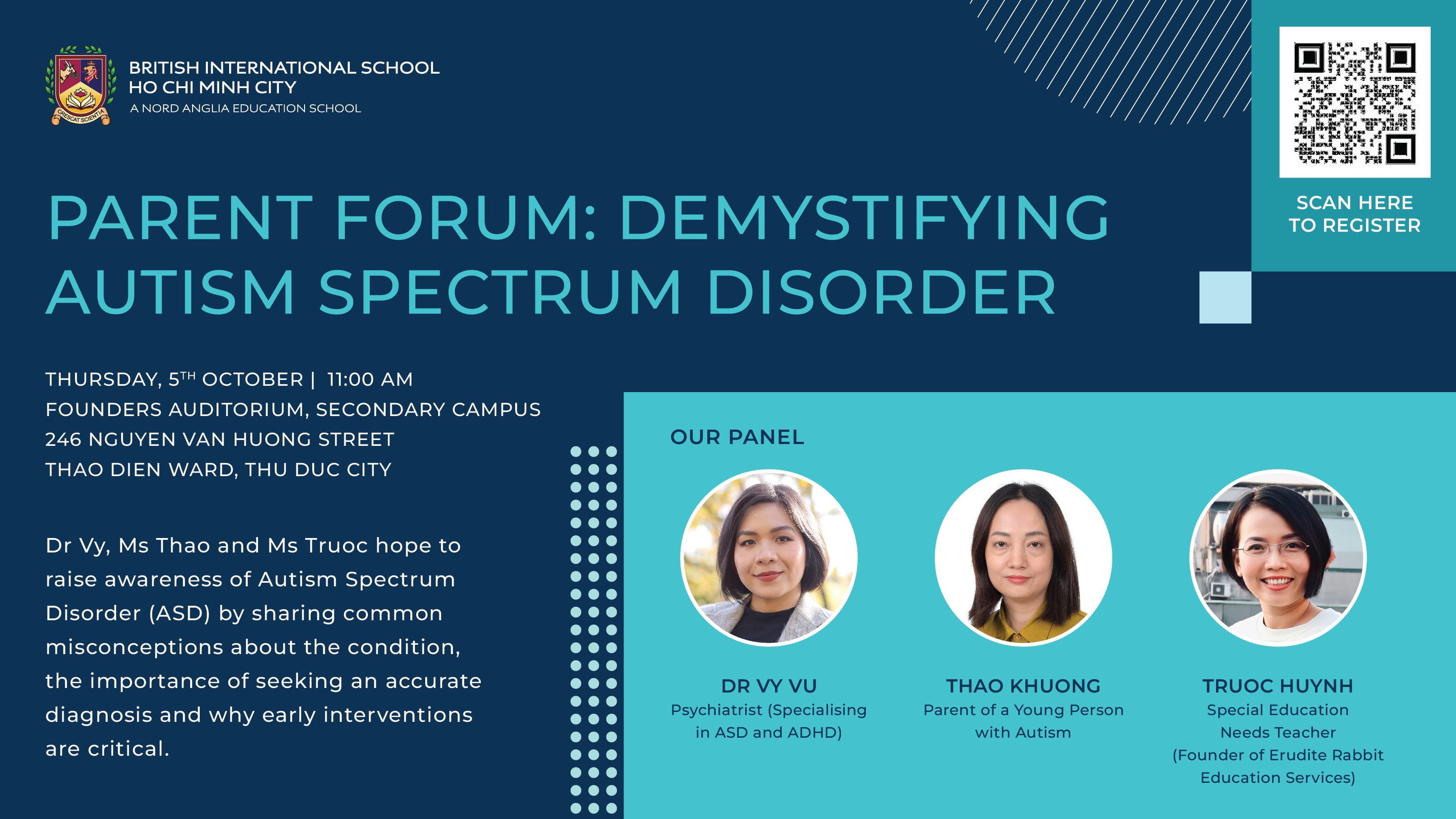 Demystifying Autism Spectrum Disorder- A parent forum - Demystifying Autism Spectrum Disorder- A parent forum