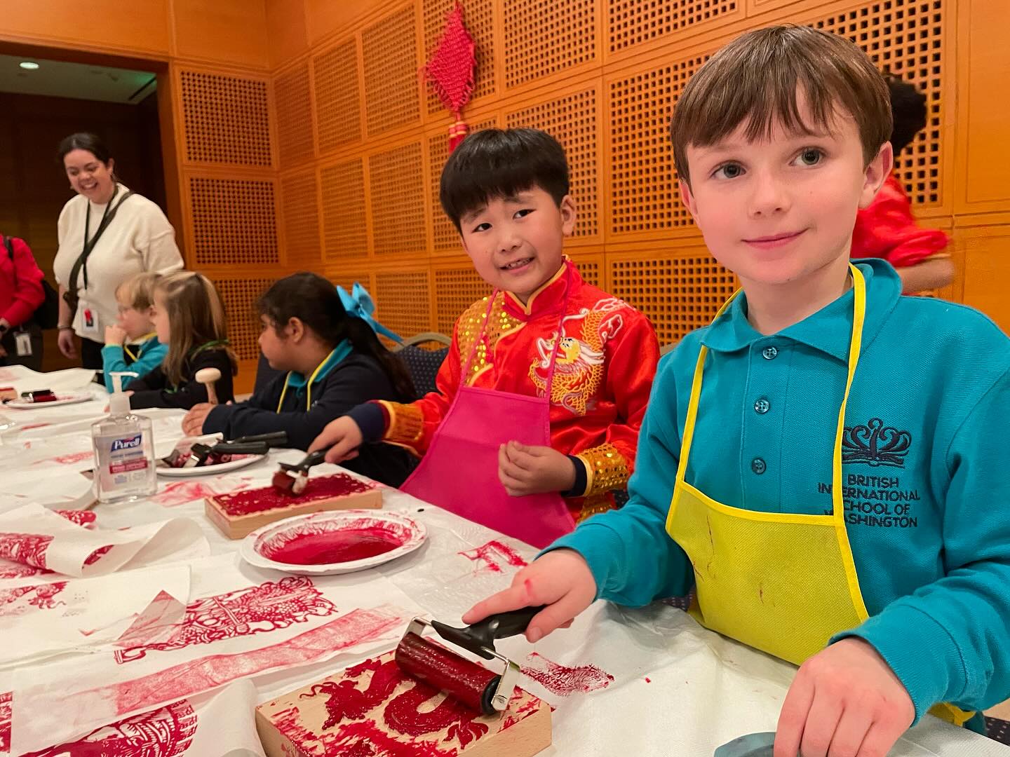 In a celebration marked by joy and cultural enrichment, the Sunshine School invited Year 1 and Year 2 students with a special invitation to partake in the Lunar New Year festivities at the Chinese Embassy.   - Chinese Embassy Visit