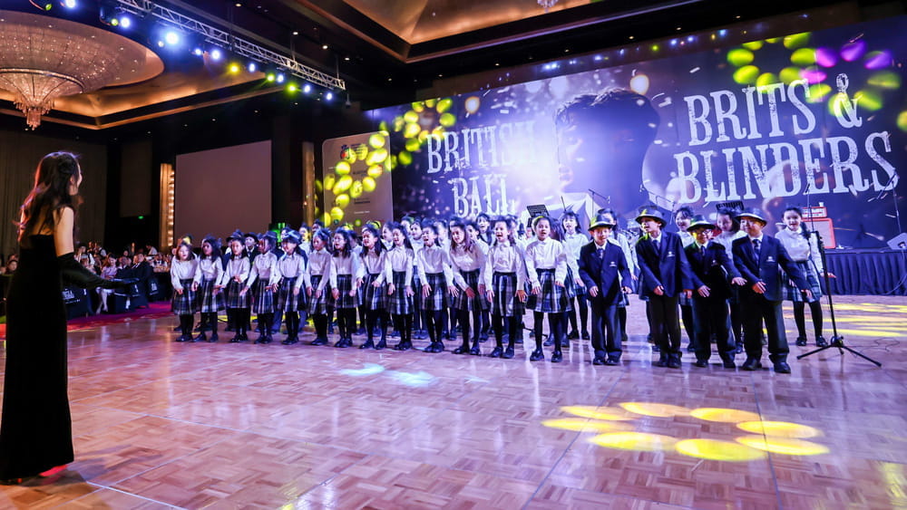 BSB Choir delighted audience at the British Ball 2023 - BSB Choir delighted audience at the British Ball 2023