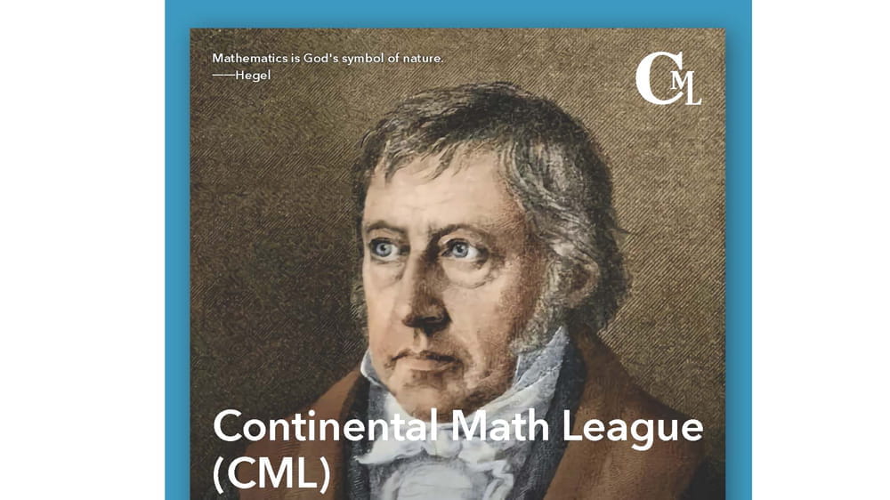 Registration For Continental Math League CML by 14 Nov 2023 - Registration For Continental Math League CML by 14 Nov 2023