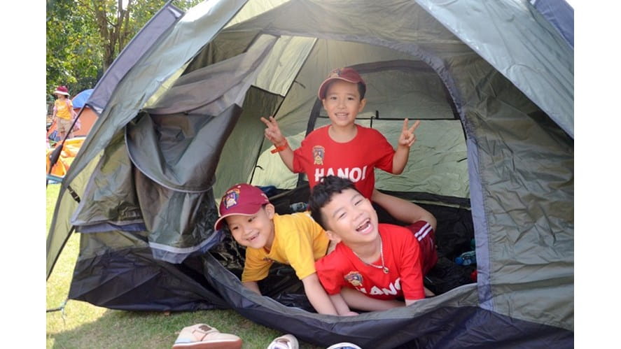 "Nào chúng ta cùng đi nghỉ thôi" - Chủ đề IPC của Lớp 2-year-2s-ipc-topic-hooray-lets-go-on-holiday-BVIS Hanoi student Y2 camping 1