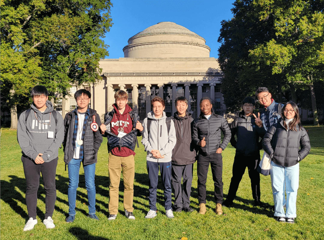 NAIS Pudong Challenge Winners Visit MIT - Winners visit MIT