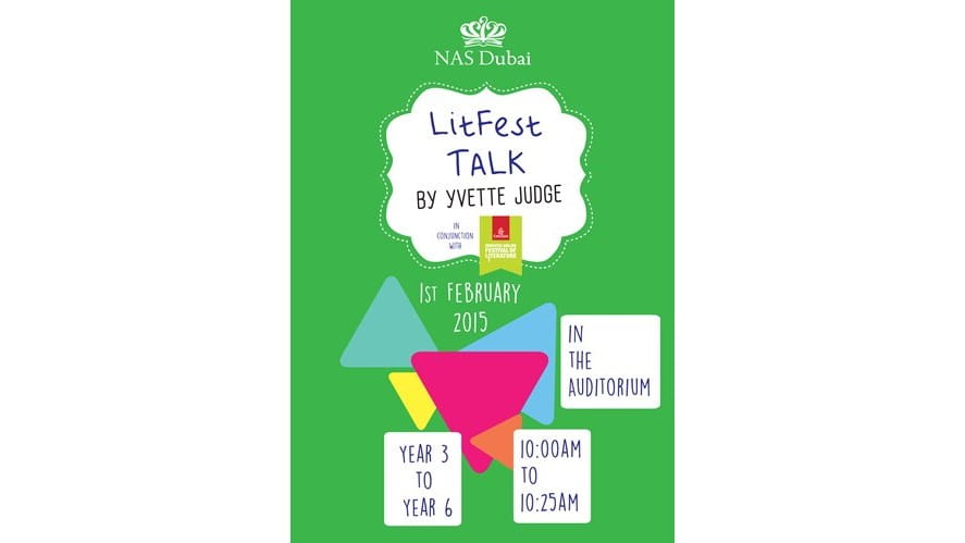 LitFest Talk by Yvette Judge (Year 3 - Year 6) - litfest-talk-by-yvette-judge-year-3--year-6