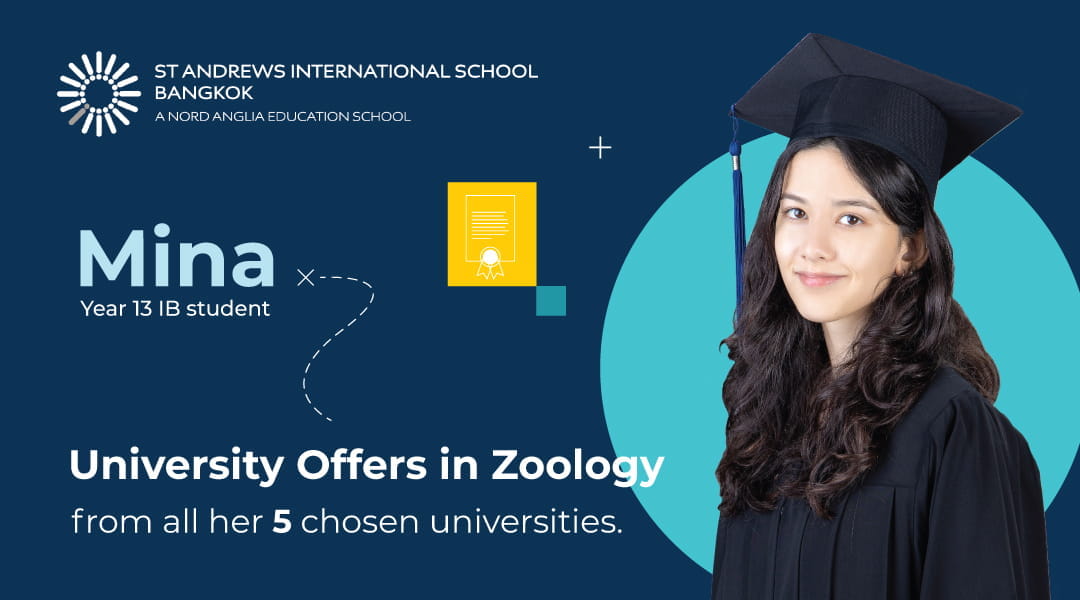 Mina | University Offers in Zoology | St Andrews - senior-highlight-mina