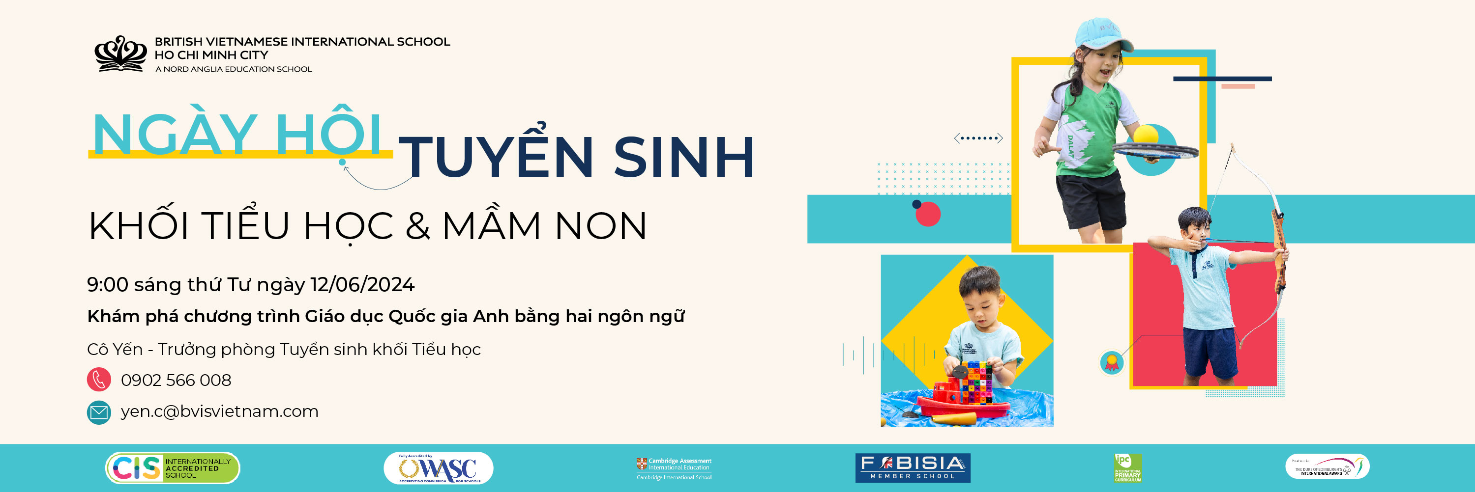 Local campaign | BVIS HCMC | Nord Anglia - Content Page Header - VOD Primary