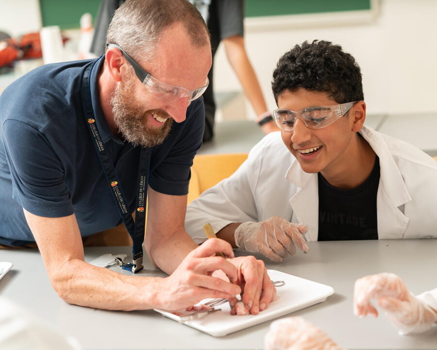 Swiss Maturité curriculum school students and teacher