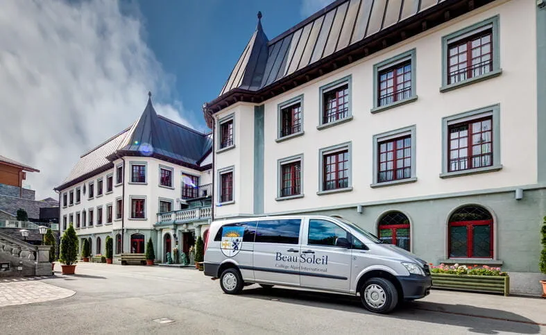 View of Beau Soleil building exterior