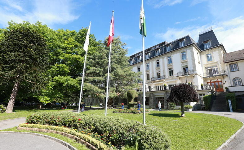 View of Champittet Pully building exterior