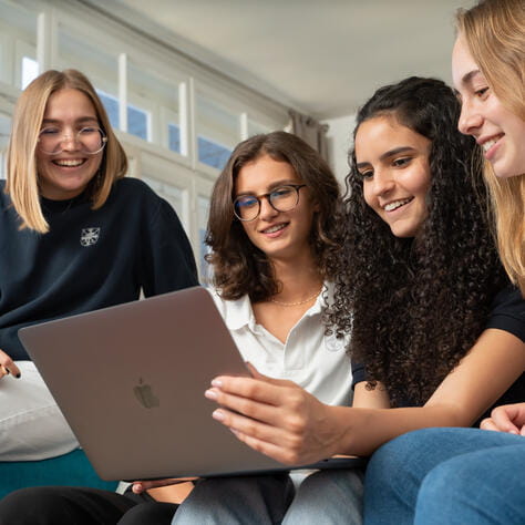 French Baccalaureate students at nord anglia champittet school