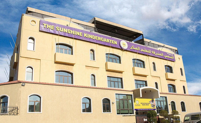 The Sunshine Kindergarten exterior building