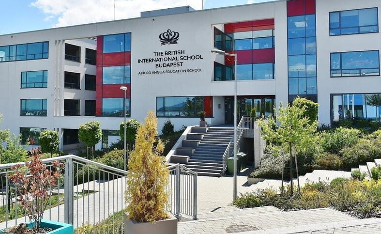 View of British International School Budapest school exterior