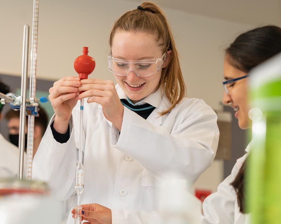 Students at Nord Anglia international school in Dublin