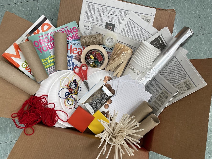 Carrying around creativity: a Boredom Busting Box - Carrying around creativity a Boredom Busting Box