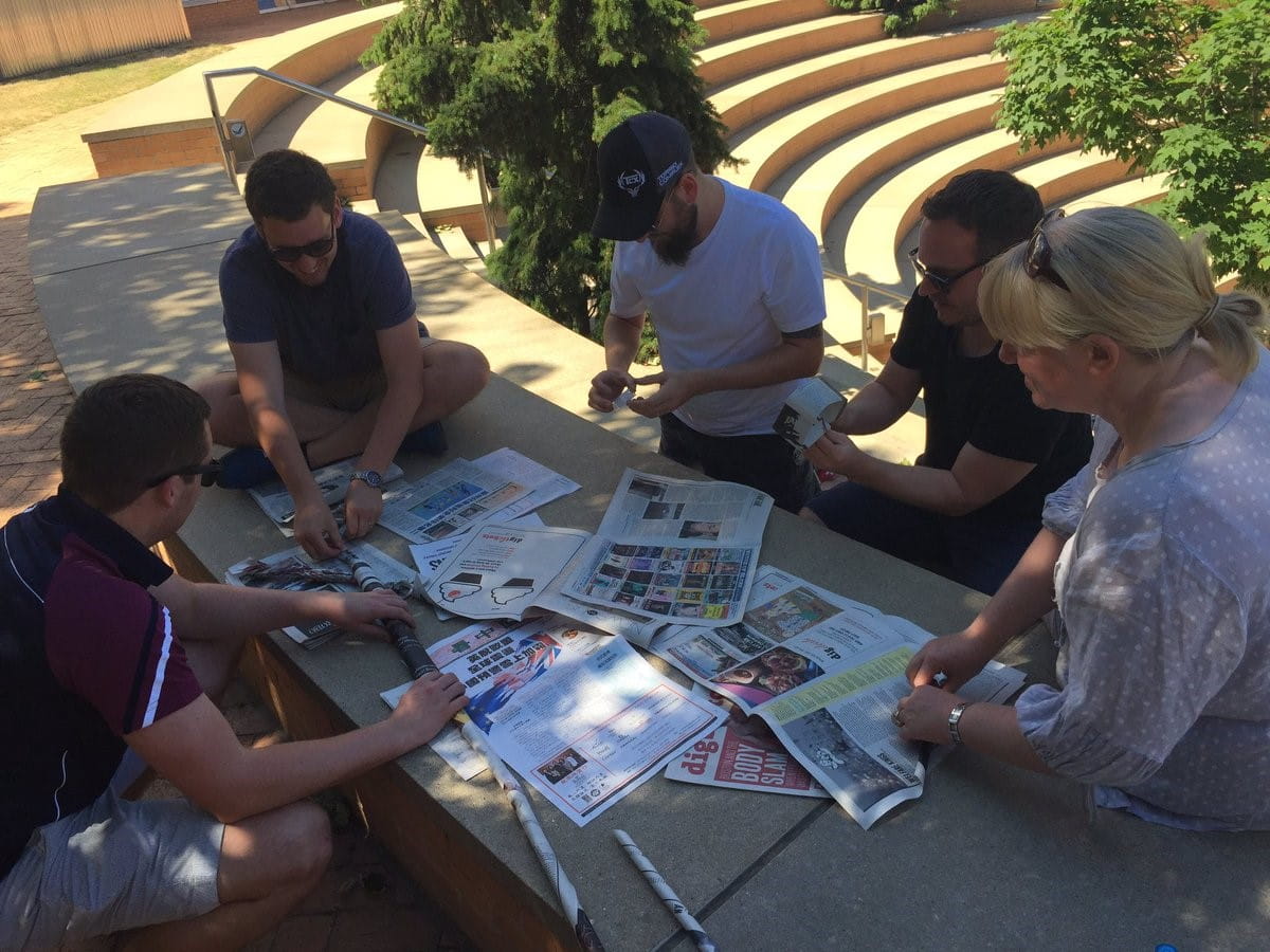 Newspaper exercise