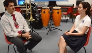 Student journalist Hannah Leigh interviews Musical Director, Paul Wright - Student journalist Hannah Leigh interviews Musical Director Paul Wright