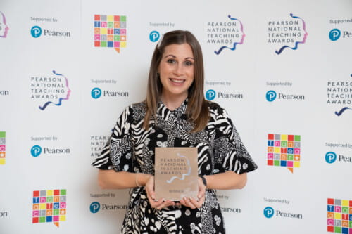 Teacher of the Year in a Secondary School