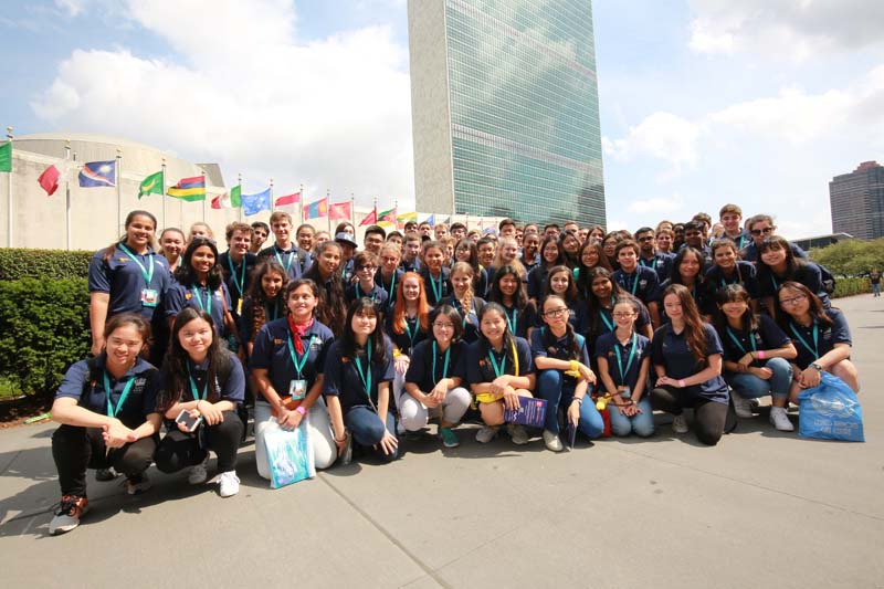 The “NAE - UNICEF Student Summit” 2018 in New York City-The NAE  UNICEF Student Summit 2018 in New York City