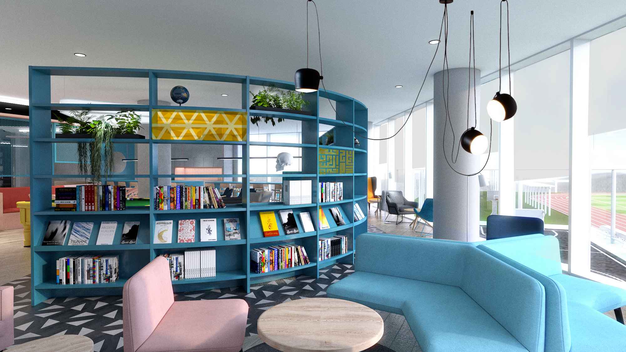 Sixth Form centre Nord Anglia International School Abu Dhabi
