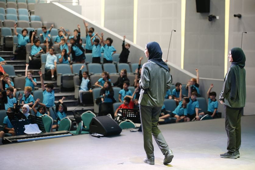 Auditorium at BIS Abu Dhabi