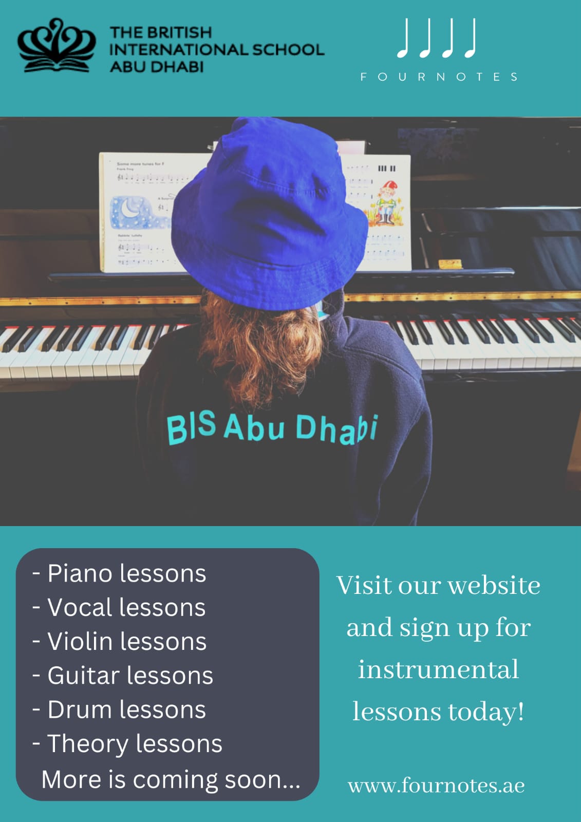 Four Notes Term 3 Registration Open - Carousel For News Detail