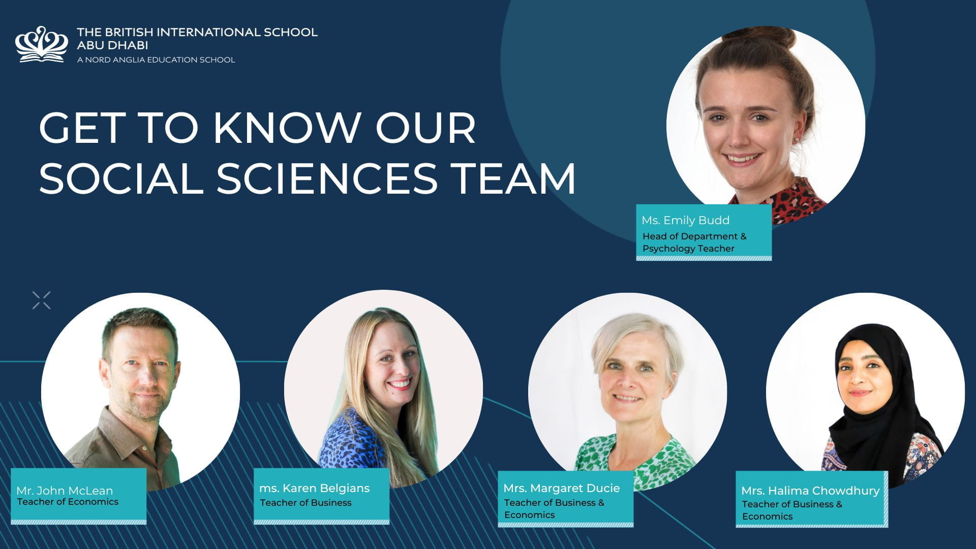 Get to Know our Social Sciences Team - Get to Know our Social Sciences Team