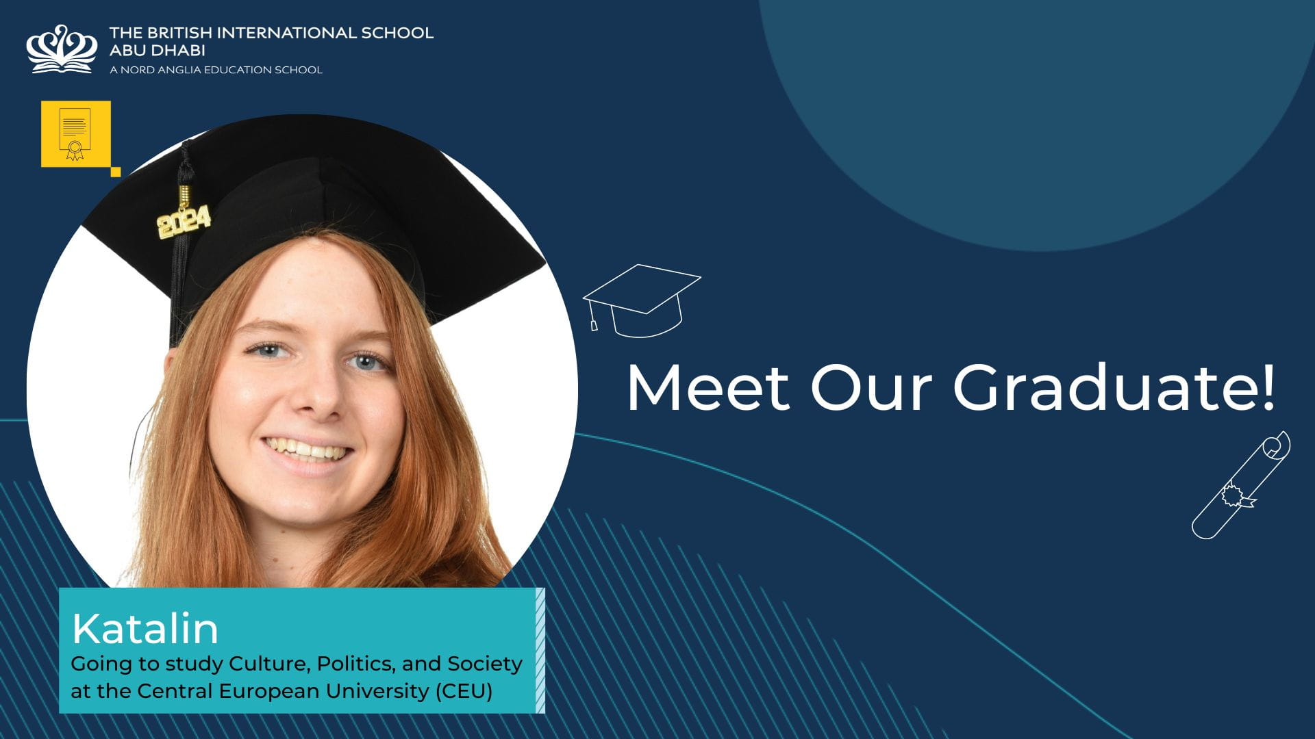 Meet Katalin Class of 2024 IB Diploma Graduate - Meet Katalin Class of 2024 IB Diploma Graduate