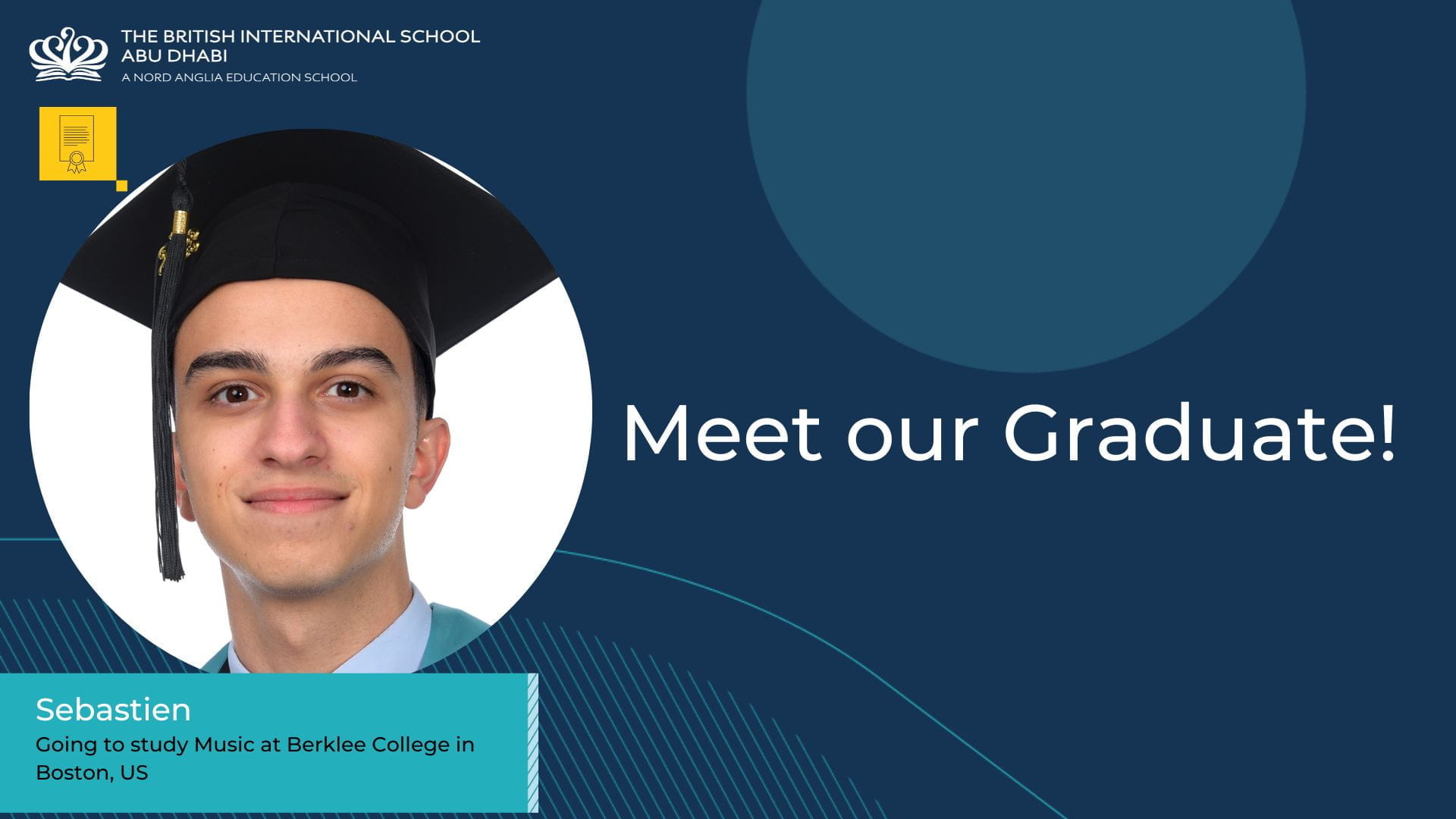 Meet Our Graduate Sebastien - Meet Our Graduate Sebastien