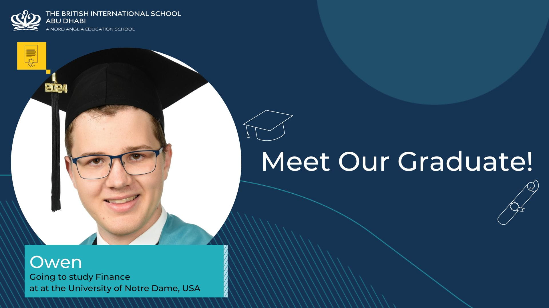 Meet Owen Class of 2024 IB Diploma Graduate - Meet Owen Class of 2024 IB Diploma Graduate