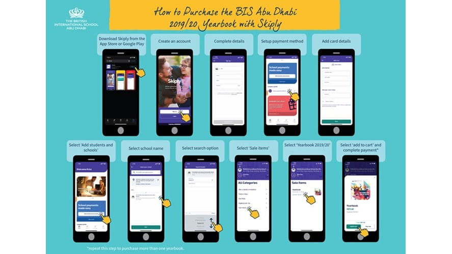 skiply app instructions Buy yearbook 01