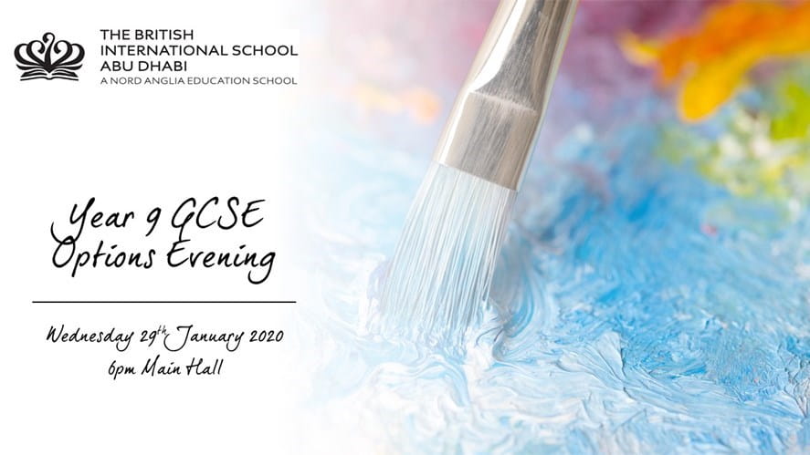 GCSE Options Evening-gcse-options-evening-Year 9 GCSE Options Evening Poster