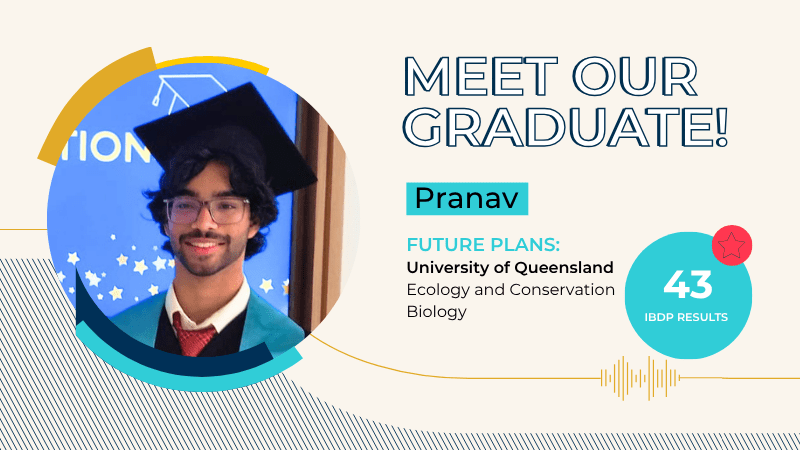 BIS Abu Dhabi Graduate, Pranav BIS Abu Dhabi Graduate, Pranav