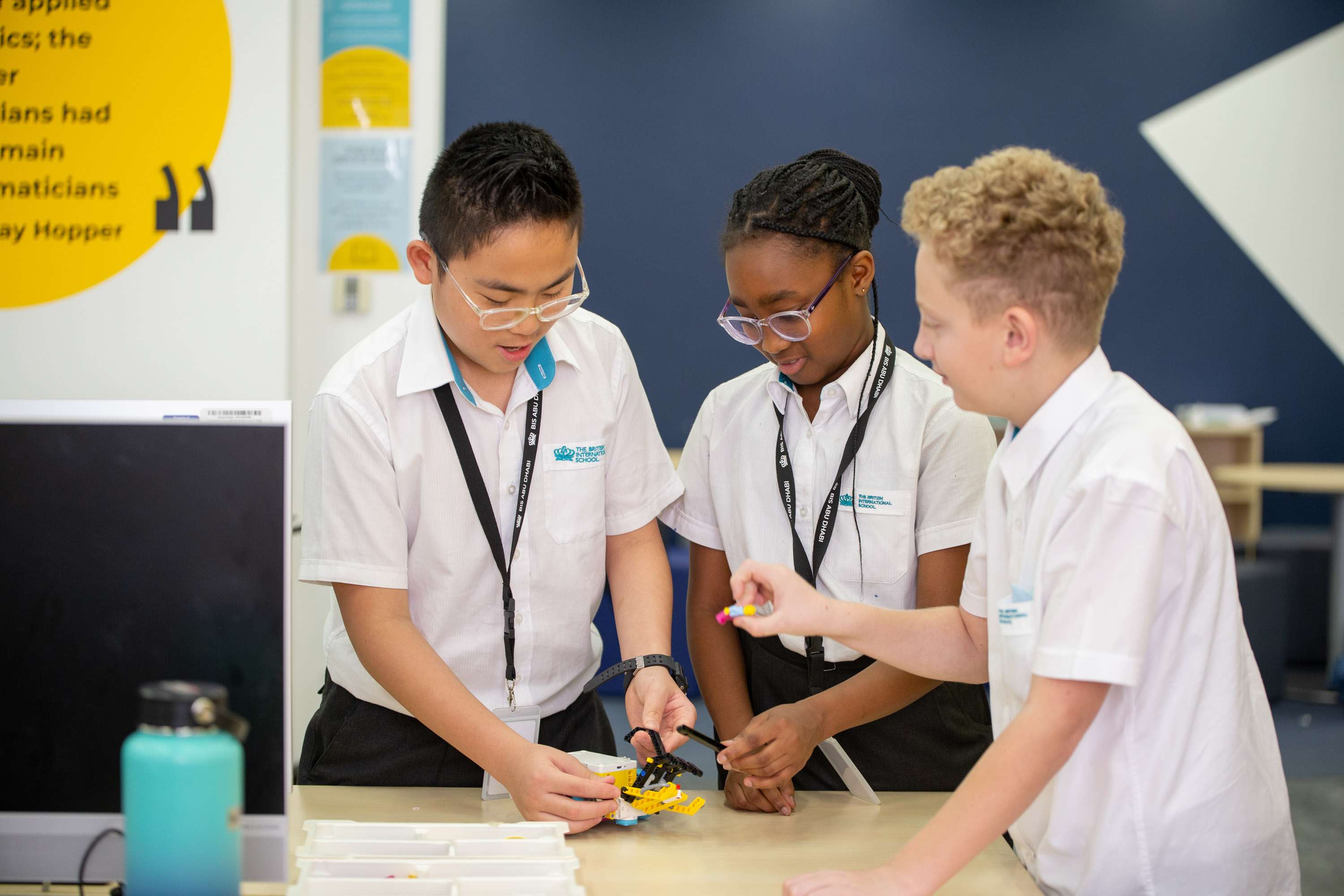 Academic Excellence | BIS Abu Dhabi - Visual Time Line Tabs - A typical day