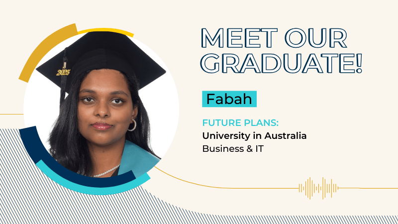Meet our BTEC Graduate Fabah - BIS Abu Dhabi Graduate Interview Fabah