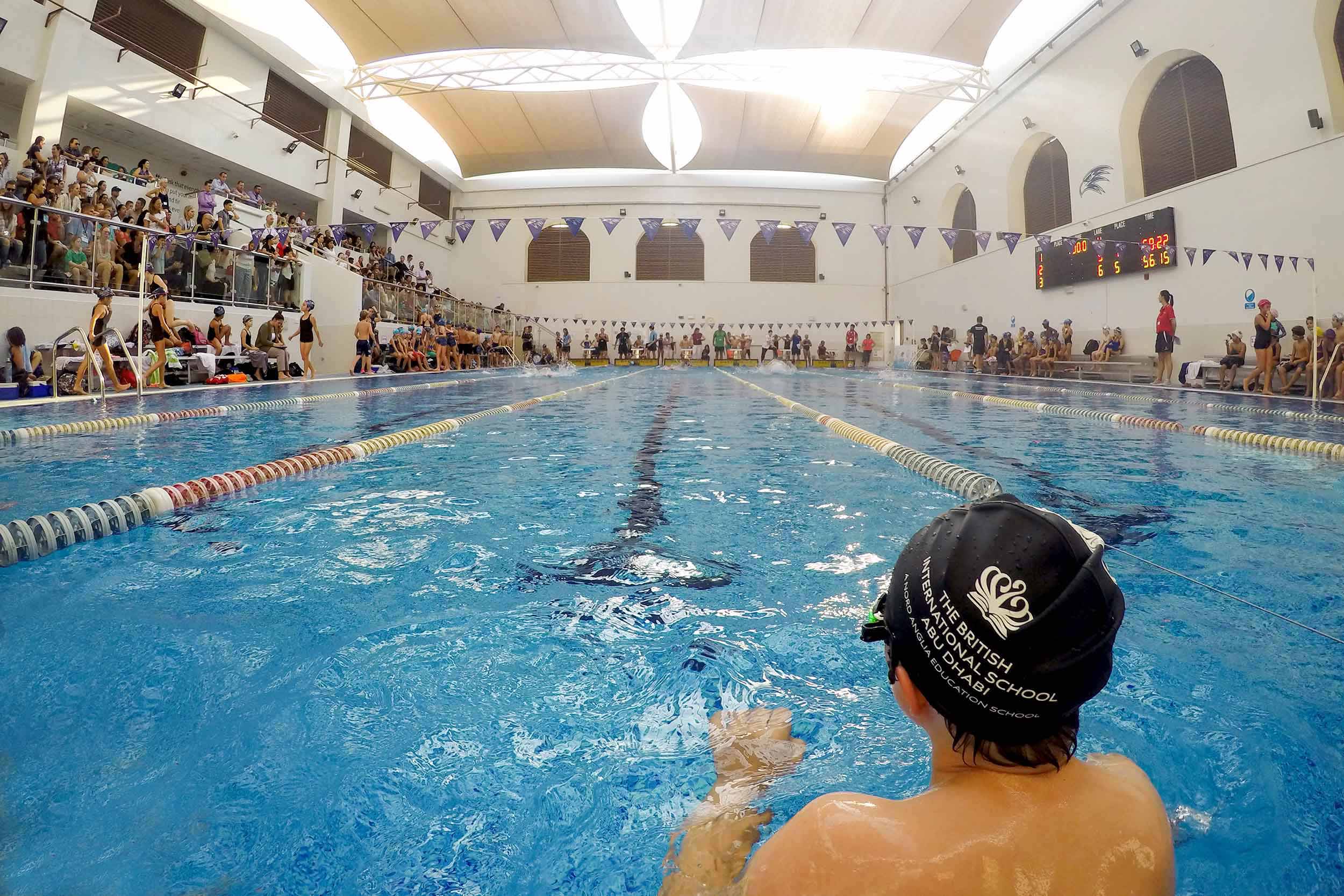 25m pool at BIS Abu Dhabi