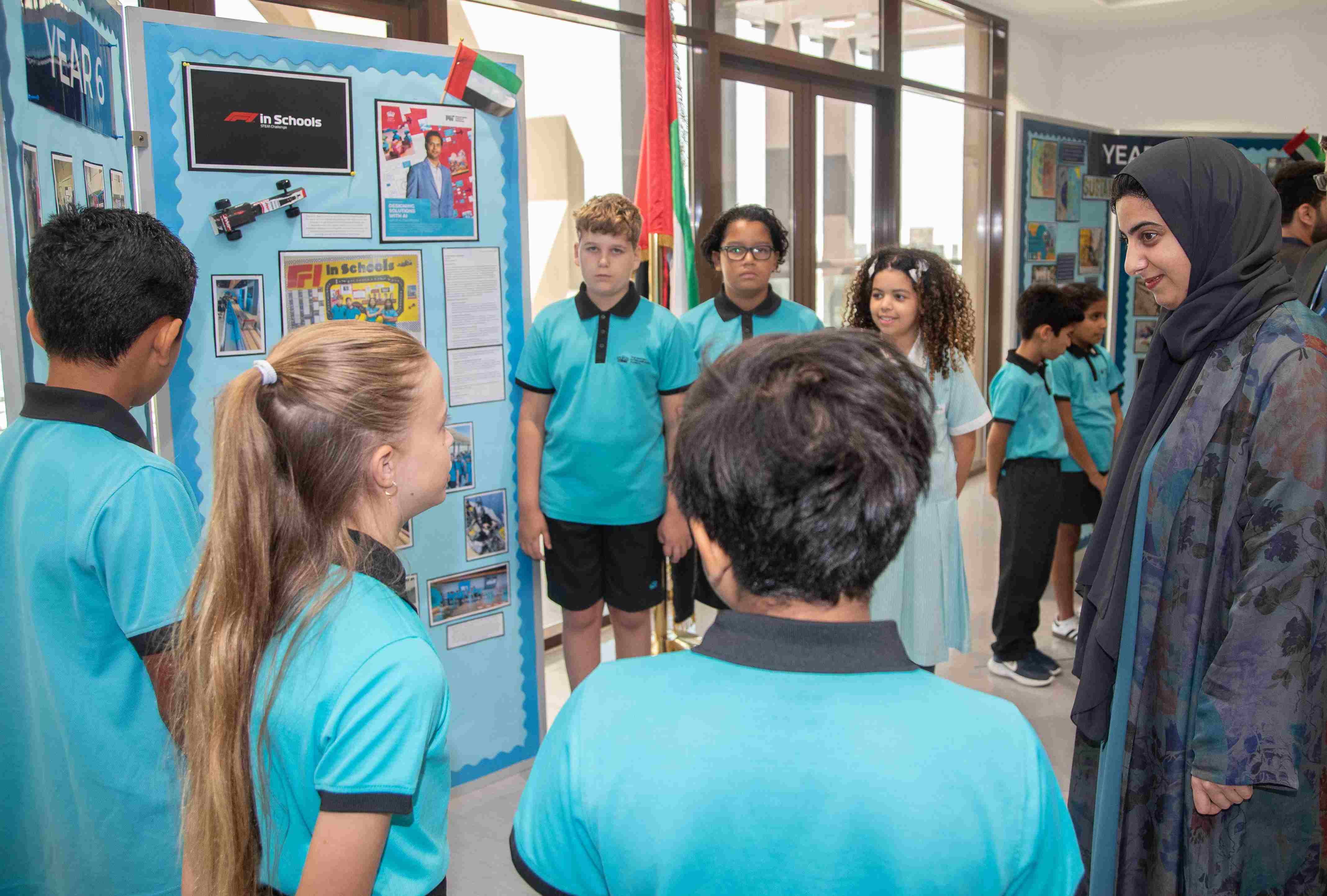 Her Highness Sheikha Shamma Opens Eco Edventure at BIS Abu - Her Highness Sheikha Shamma Opens Eco Edventure at The British International School Abu Dhabi