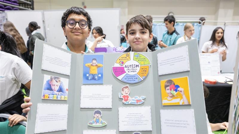 Minds Matter Mental Health Exhibition at The British International School Abu Dhabi