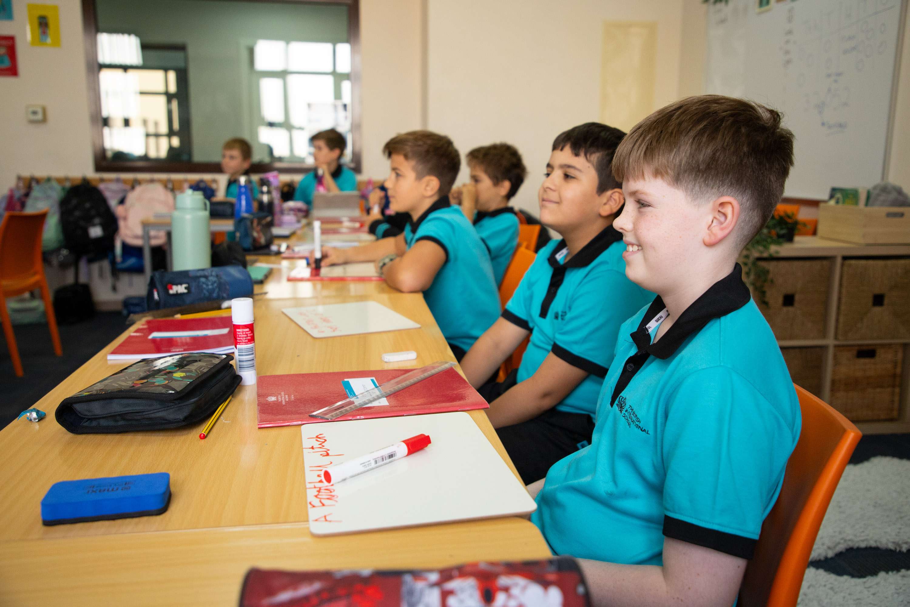 Academic Excellence | BIS Abu Dhabi - Visual Time Line Tabs - A typical day