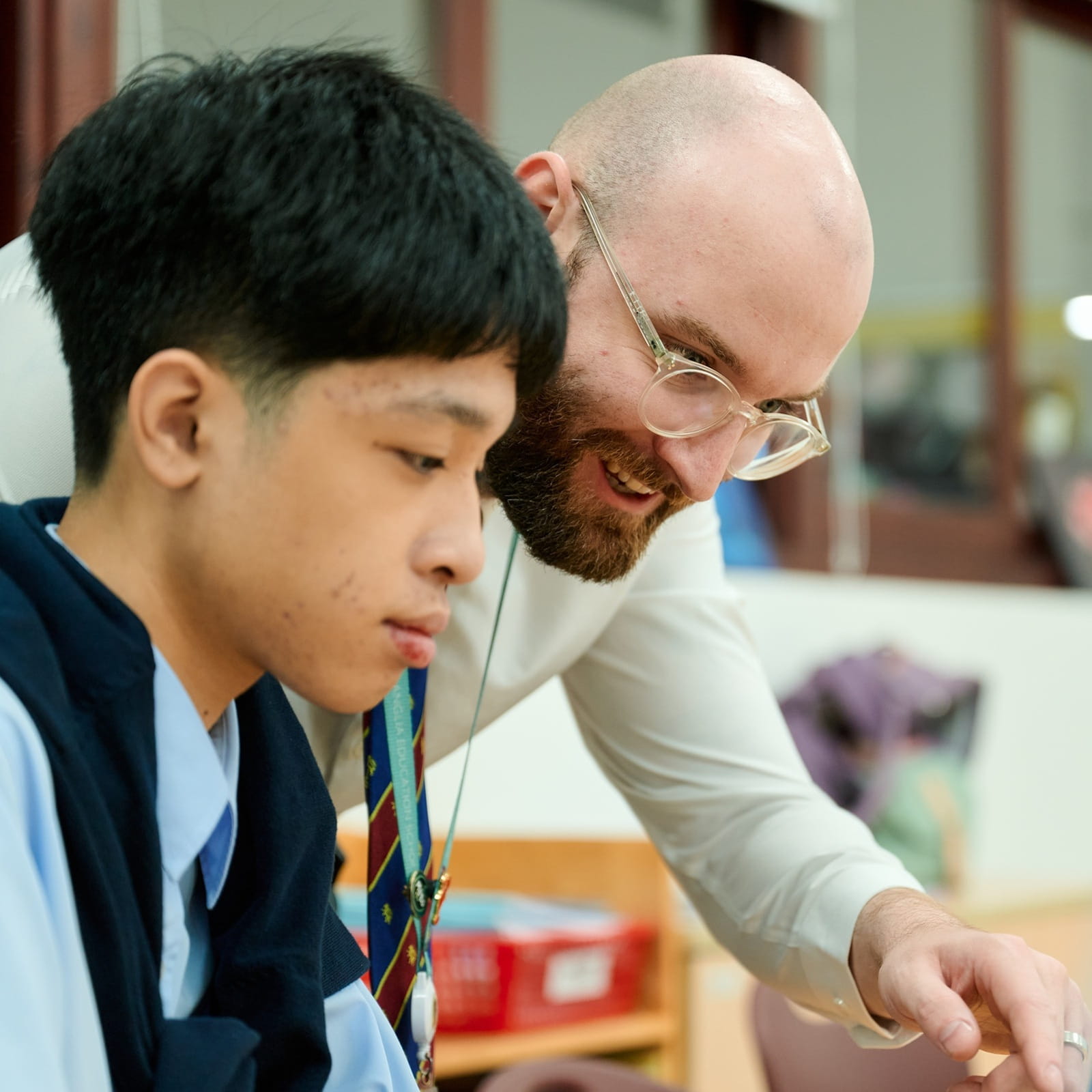 British International School Hanoi | BIS Hanoi | Nord Anglia - Feature Cards Pattern