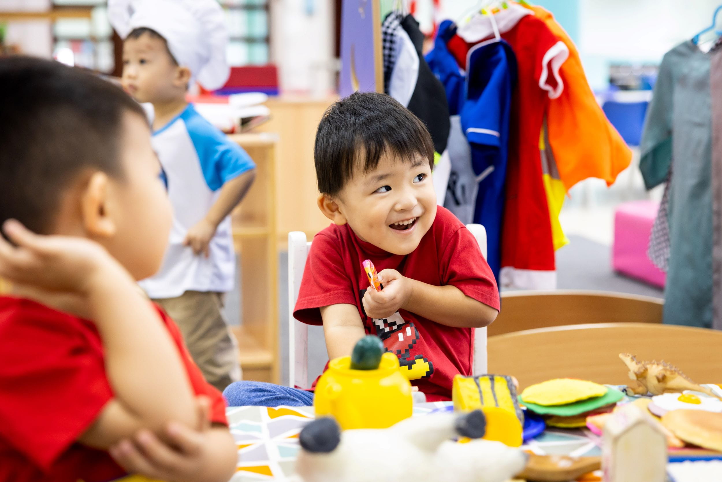 EYFS Happy students learning through play