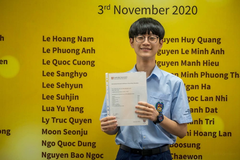 Class of 2022 Jung Sangyoon | BIS Hanoi