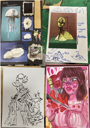 Year 11 Art collection | BIS Hanoi