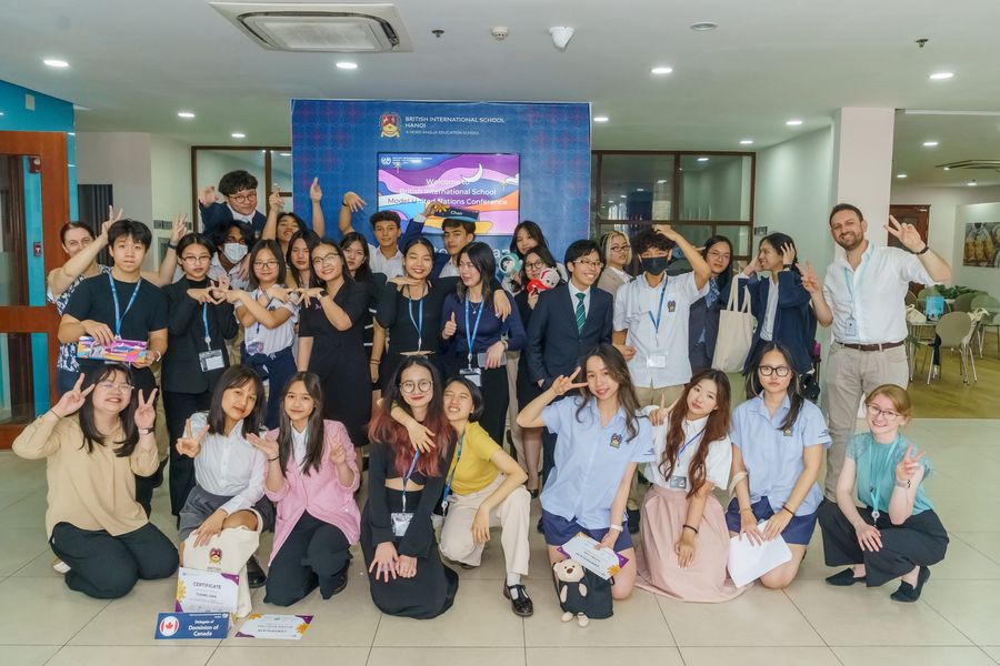BIS Hanoi hosts its first ever in-person Model United Nations Conference | British International School Hanoi - BIS Hanoi hosted its first ever in person Model United Nations Conference