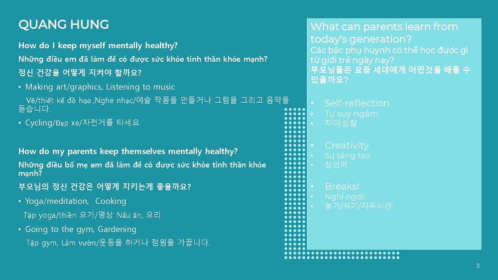 Strategies to support parents wellbeing | British International School Hanoi - Carousel For News Detail