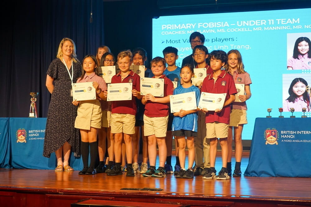 Honouring our outstanding young athletes at Sports Awards Evening | British International School Hanoi - Carousel For News Detail