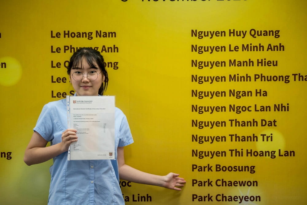 Park Chaewon Class of 2022 | BIS Hanoi