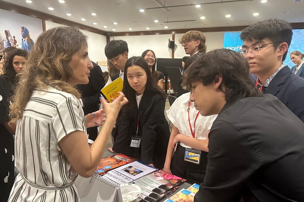 BIS Hanoi Student Ambassadors Attend NAE UNICEF Summit 2023 in New York | British International School Hanoi - Carousel For News Detail