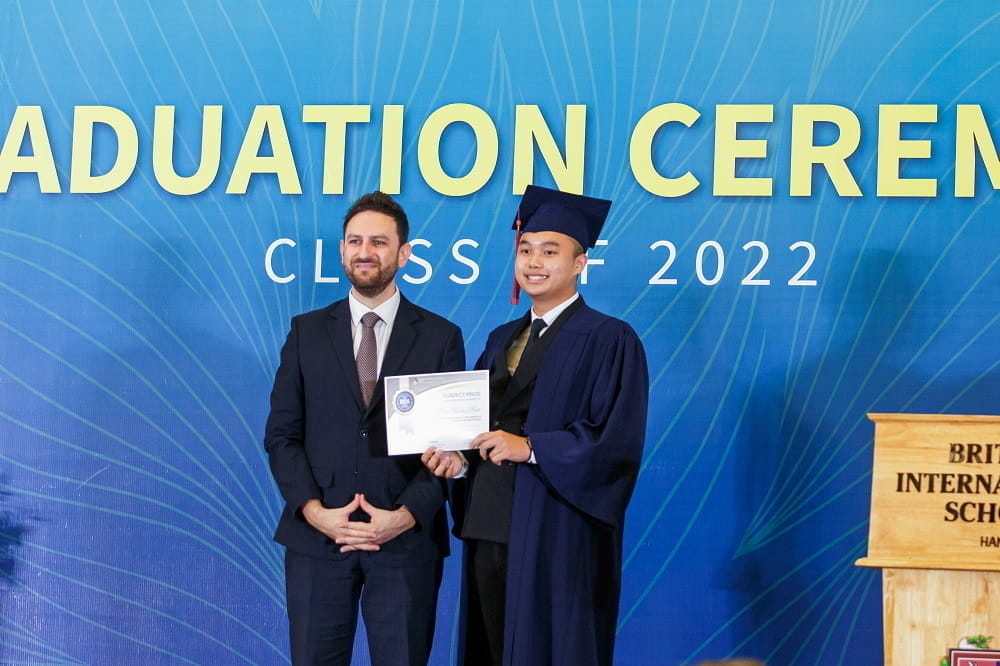 Meet our alumni: Hoa Tuan Kiet, Class of 2022 | British International School Hanoi - Meet our alumni Hoa Tuan Kiet Class of 2022