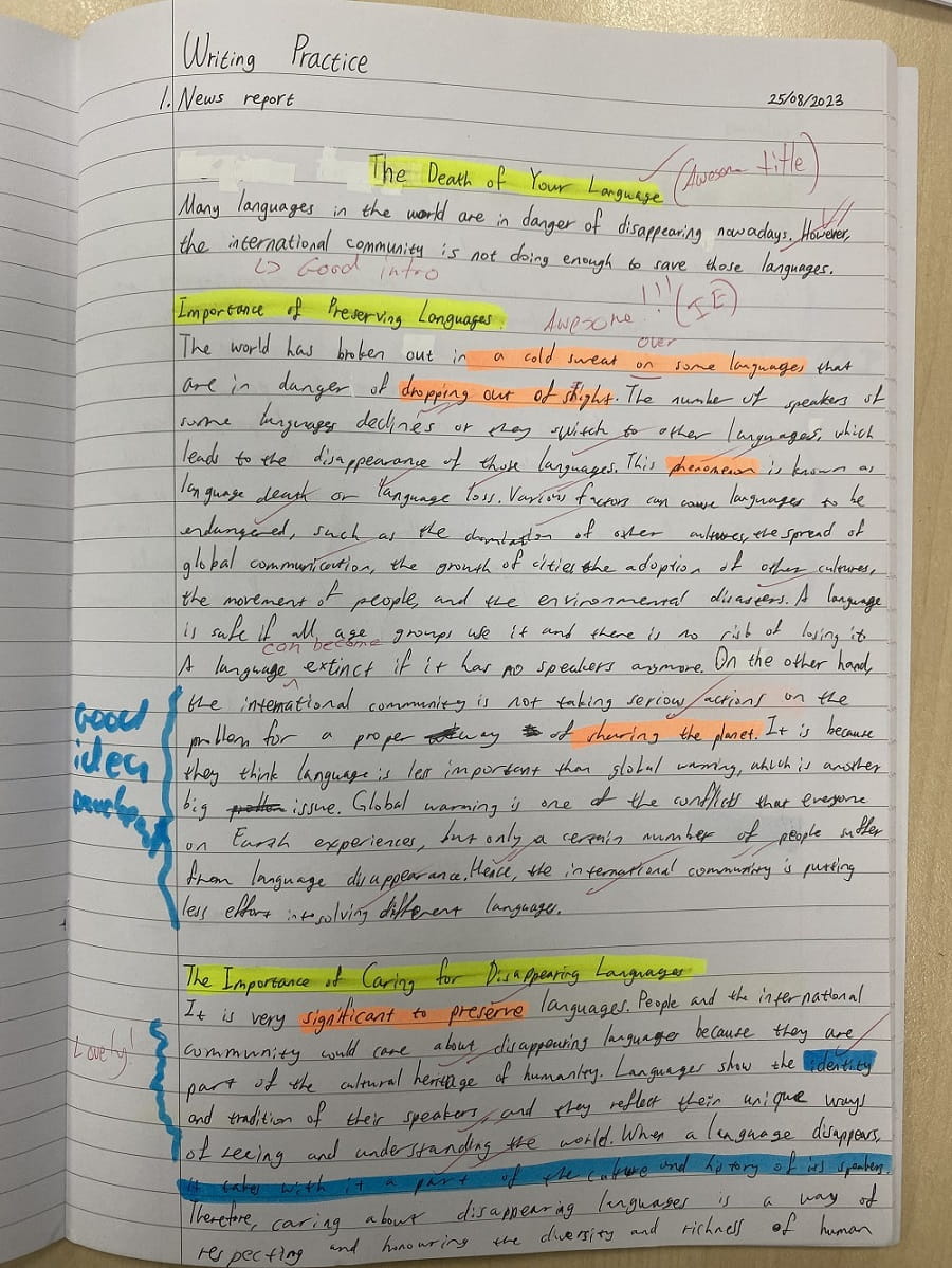 English KS5 | BIS Hanoi